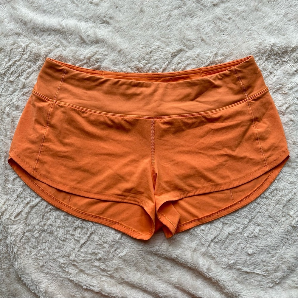 Lululemon speed up lined shorts